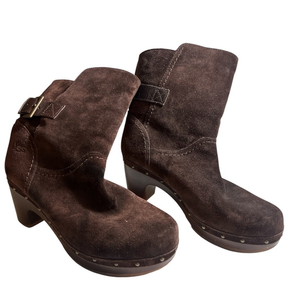 UGG Amoret Suede boots W8 - Picture 1 of 7